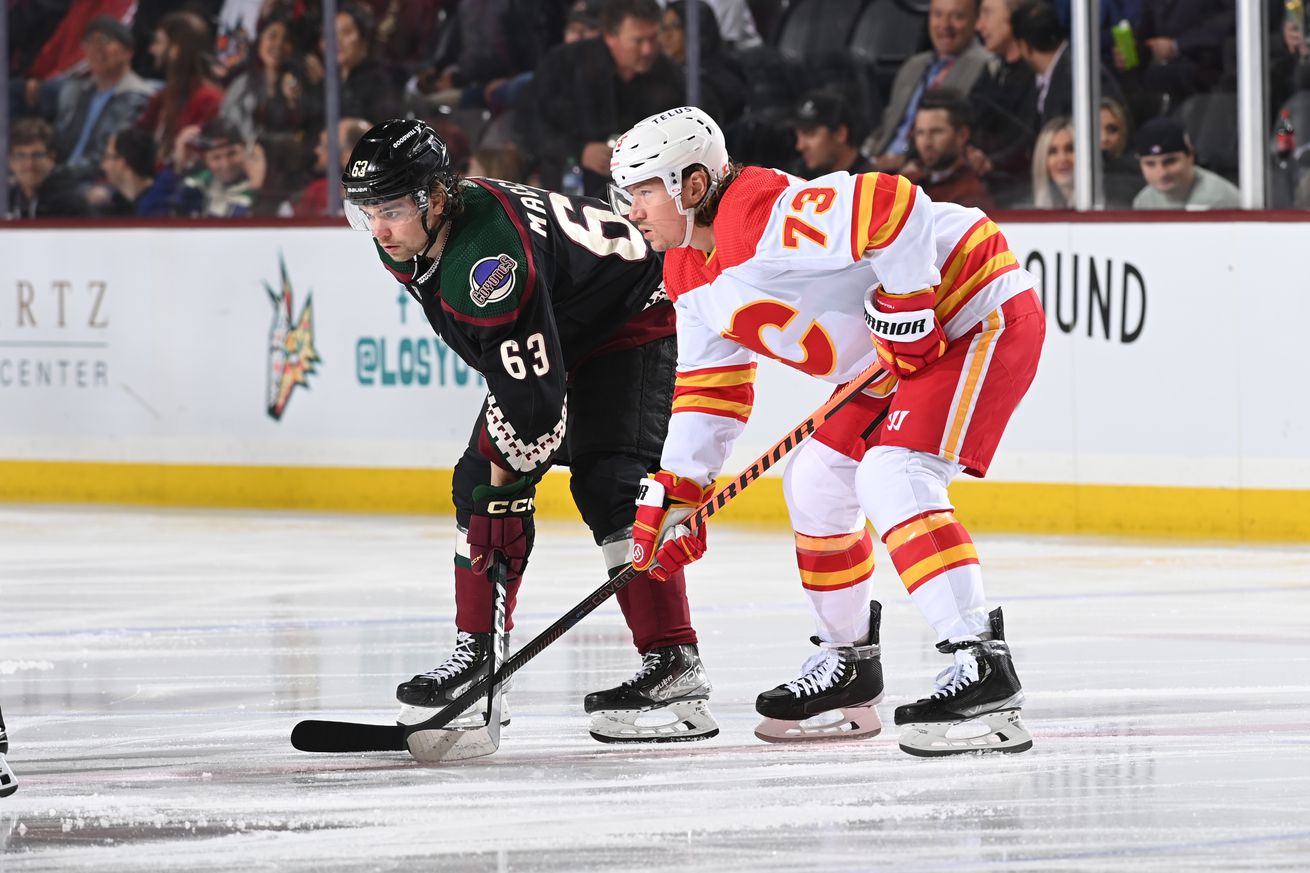 Calgary Flames v Arizona Coyotes