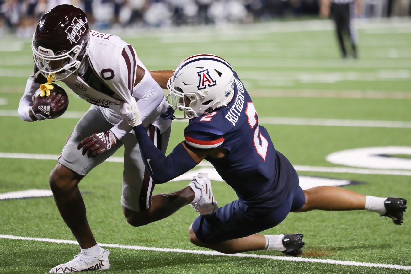 arizona-wildcats-football-ncaa-transfer-portal-isaiah-rutherford-2023-graduate-notre-dame-cornerback