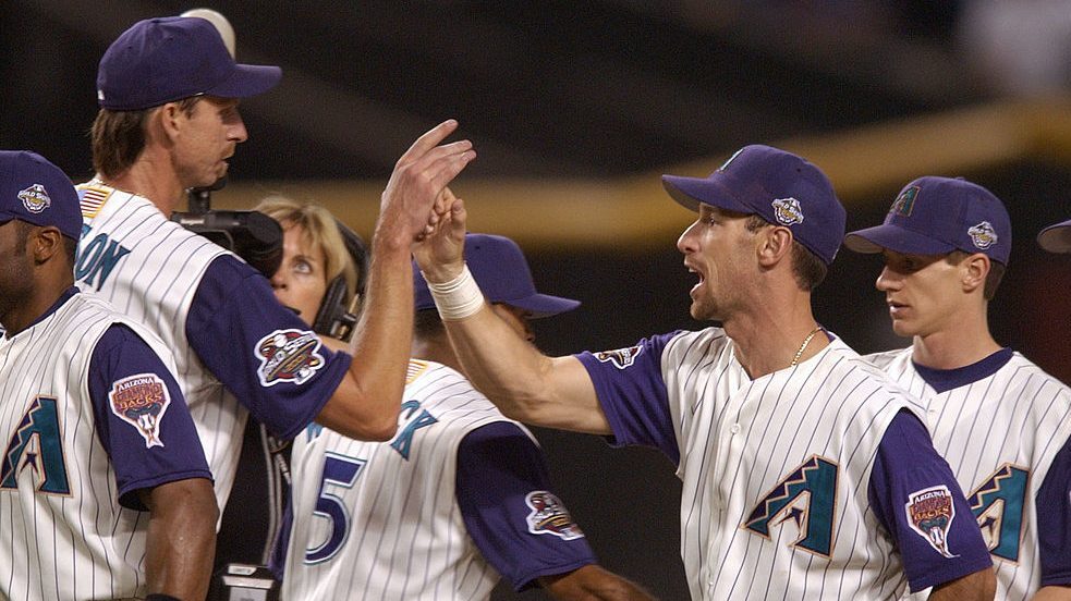 D-backs to unveil new team Hall of Fame, Luis Gonzalez, Randy Johnson 1st inductees