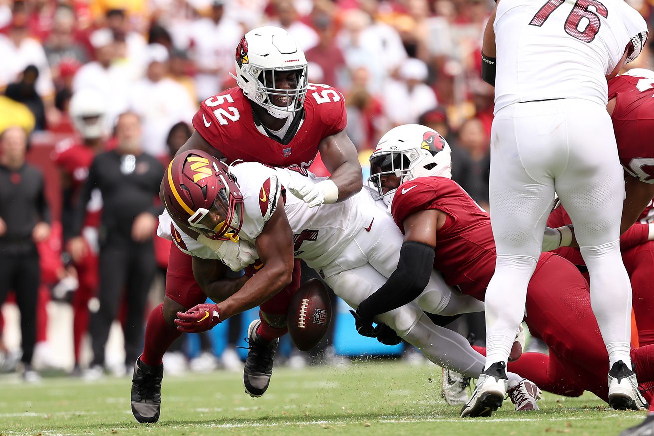 Arizona Cardinals v Washington Commanders