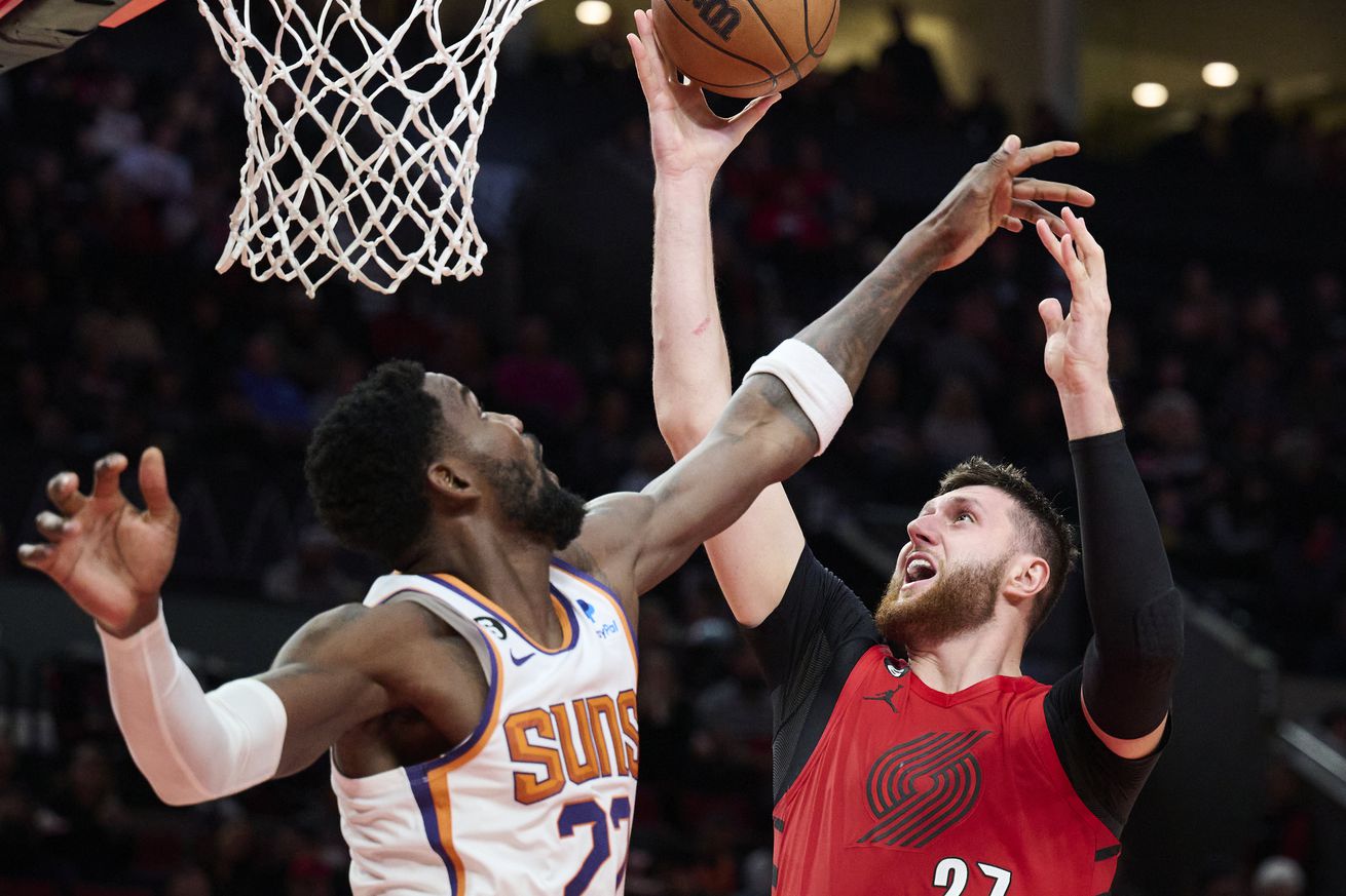 NBA: Phoenix Suns at Portland Trail Blazers