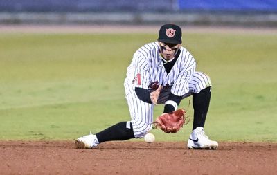 Cristofer Torin fields a ground ball.