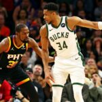 Giannis Antetokounmpo and Kevin Durant are two of the NBA's best power forwards.
