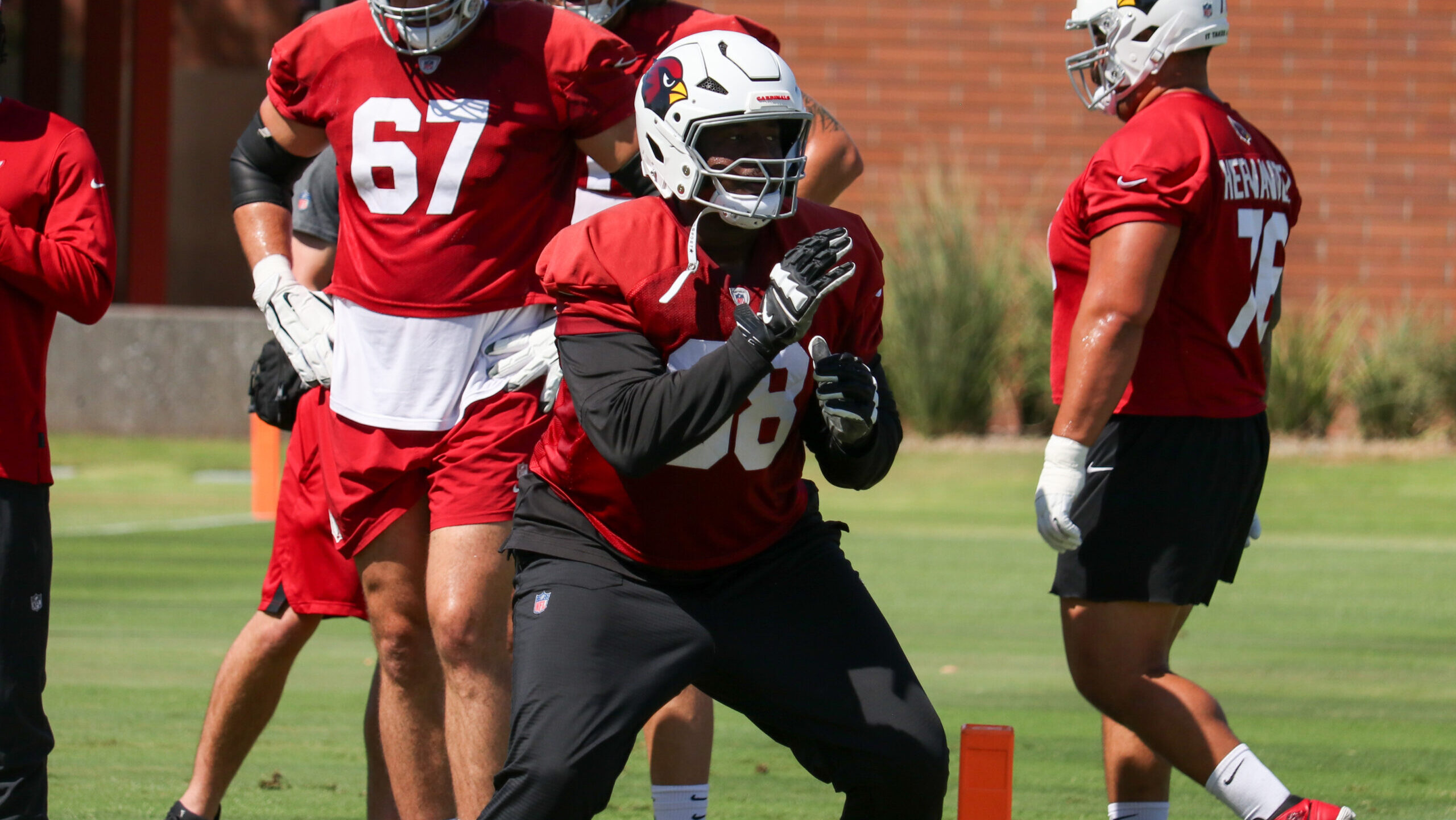 Arizona Cardinals' Kelvin Beachum active vs. Commanders