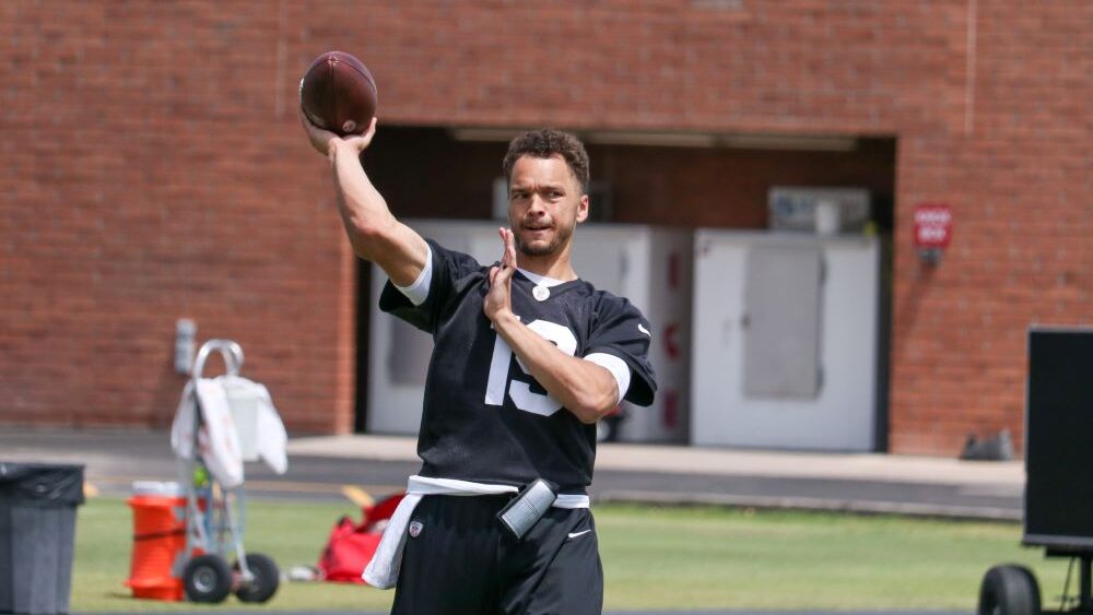 Raiders to sign QB Desmond Ridder off Cardinals practice squad, per report