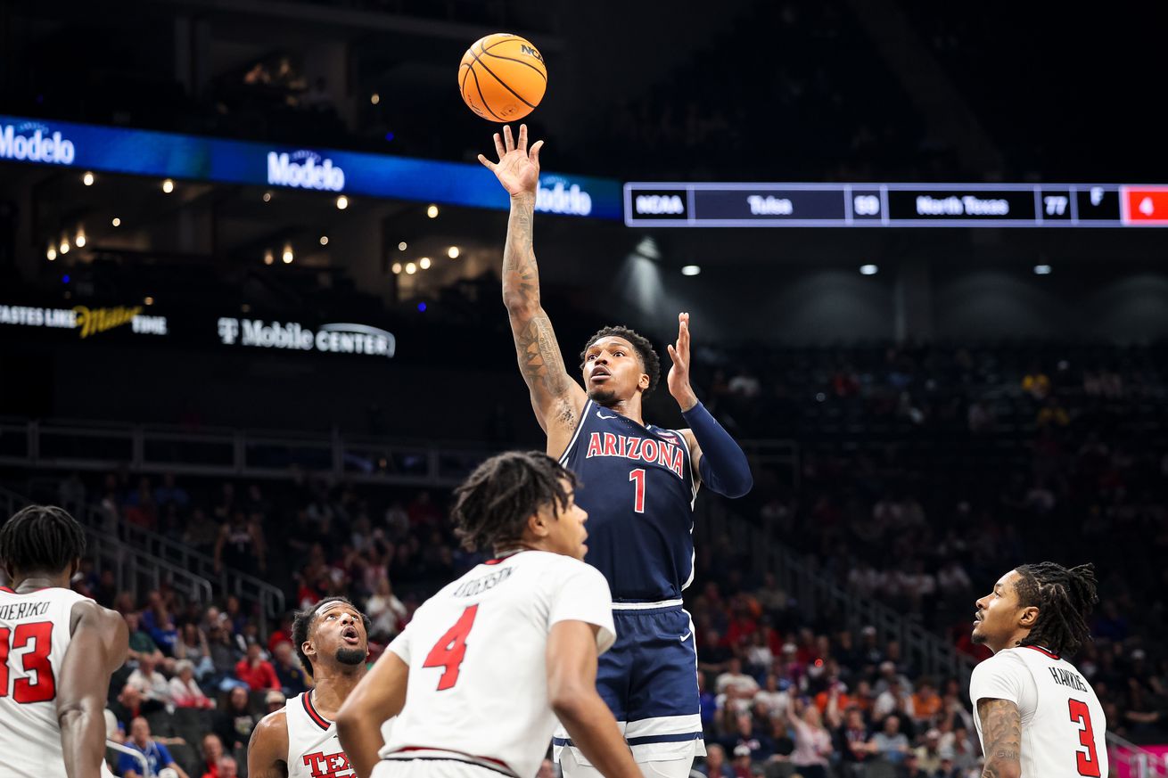 NCAA Basketball: Big 12 Conference Tournament Semifinal - Arizona v Texas Tech