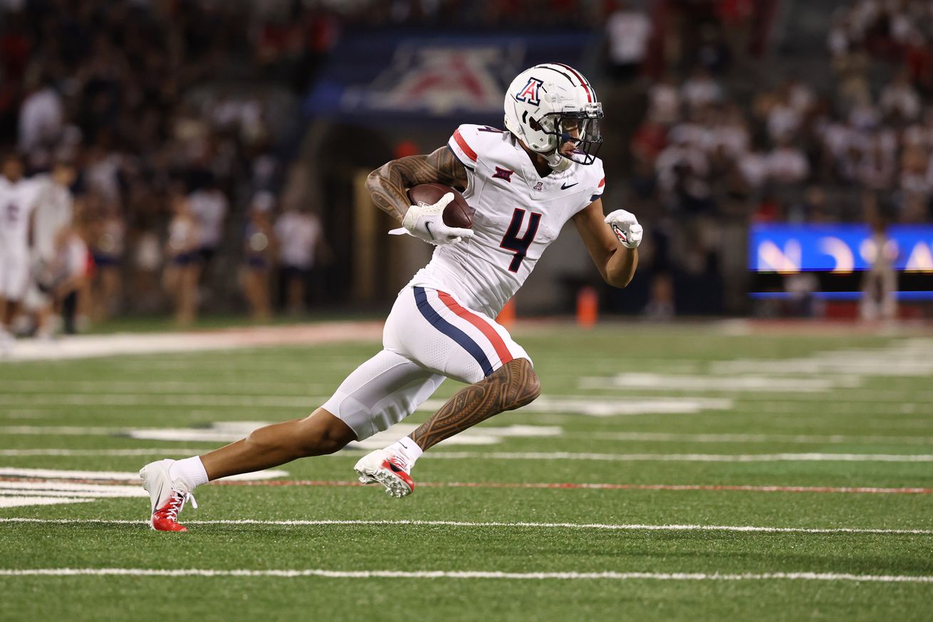 Arizona-Wildcats-football-tetairoa-mcmillan-nfl-draft-Carolina-Panthers-receiver-bryce-Young-2025