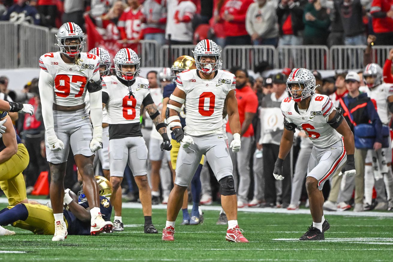 COLLEGE FOOTBALL: JAN 20 CFP National Championship - Notre Dame vs Ohio State