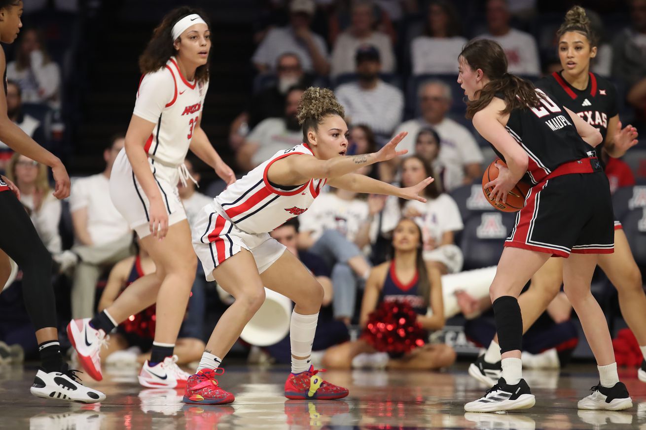 COLLEGE BASKETBALL: FEB 25 Women’s - Texas Tech at Arizona
