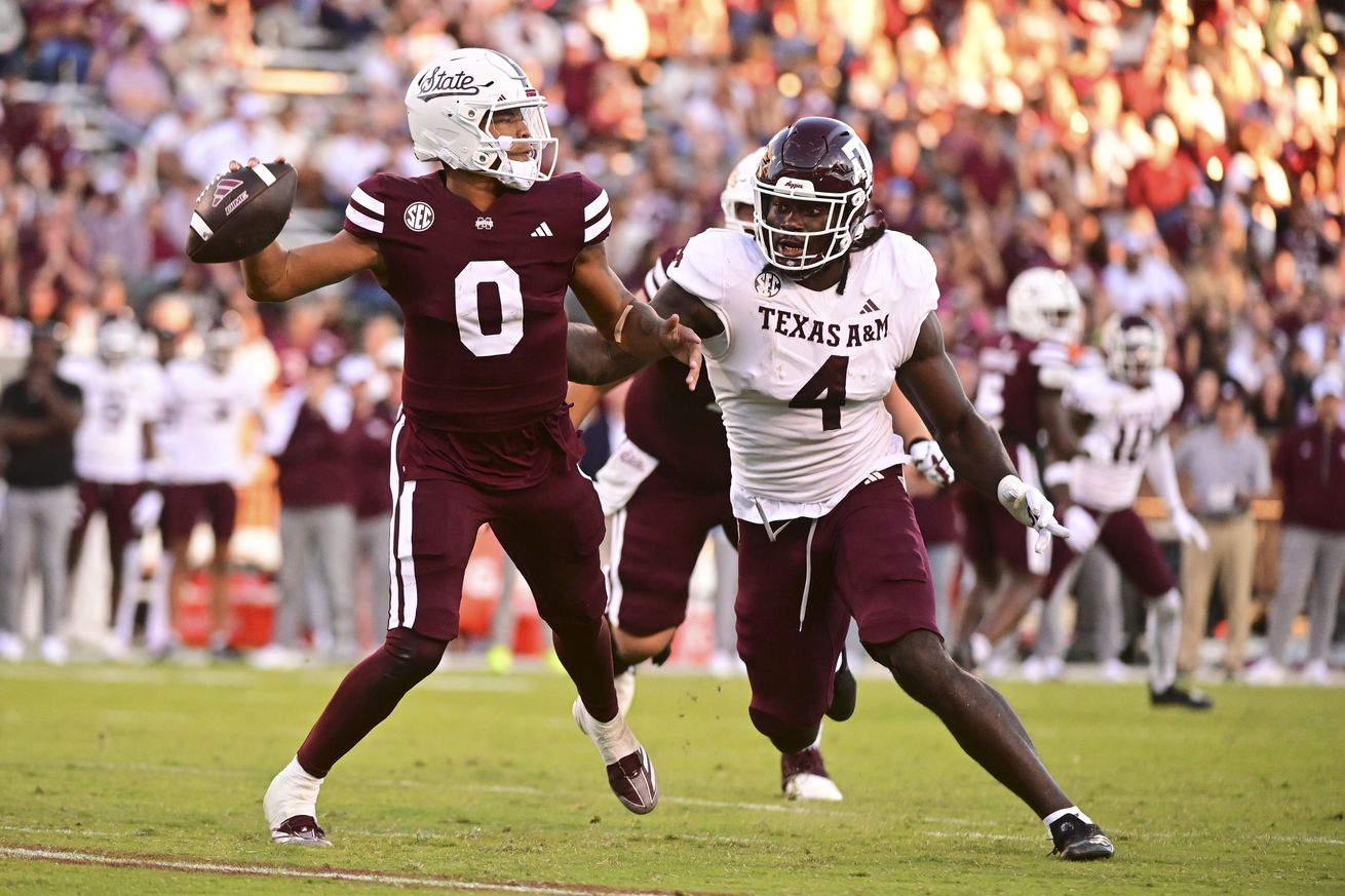 NCAA Football: Texas A&M at Mississippi State