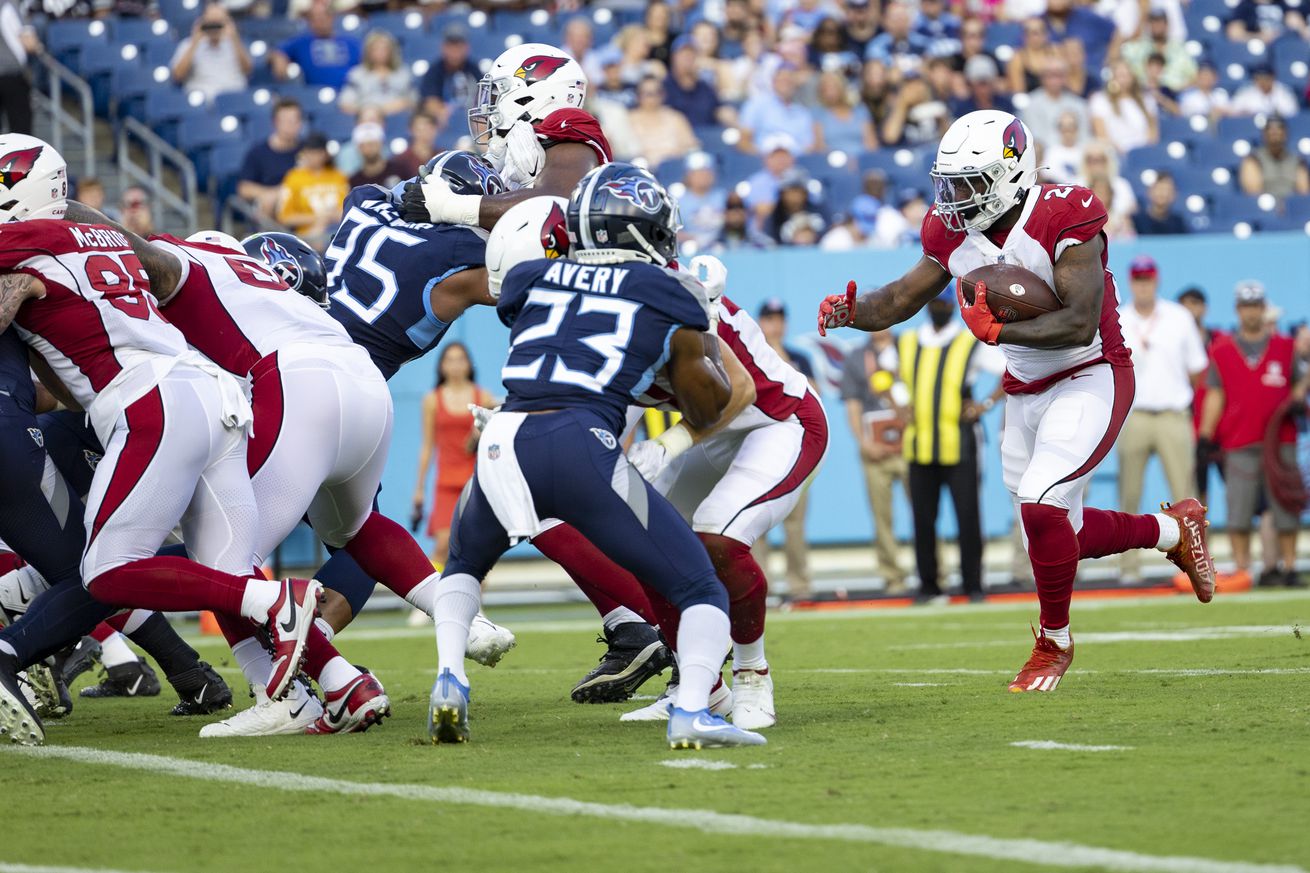 Arizona Cardinals v Tennessee Titans