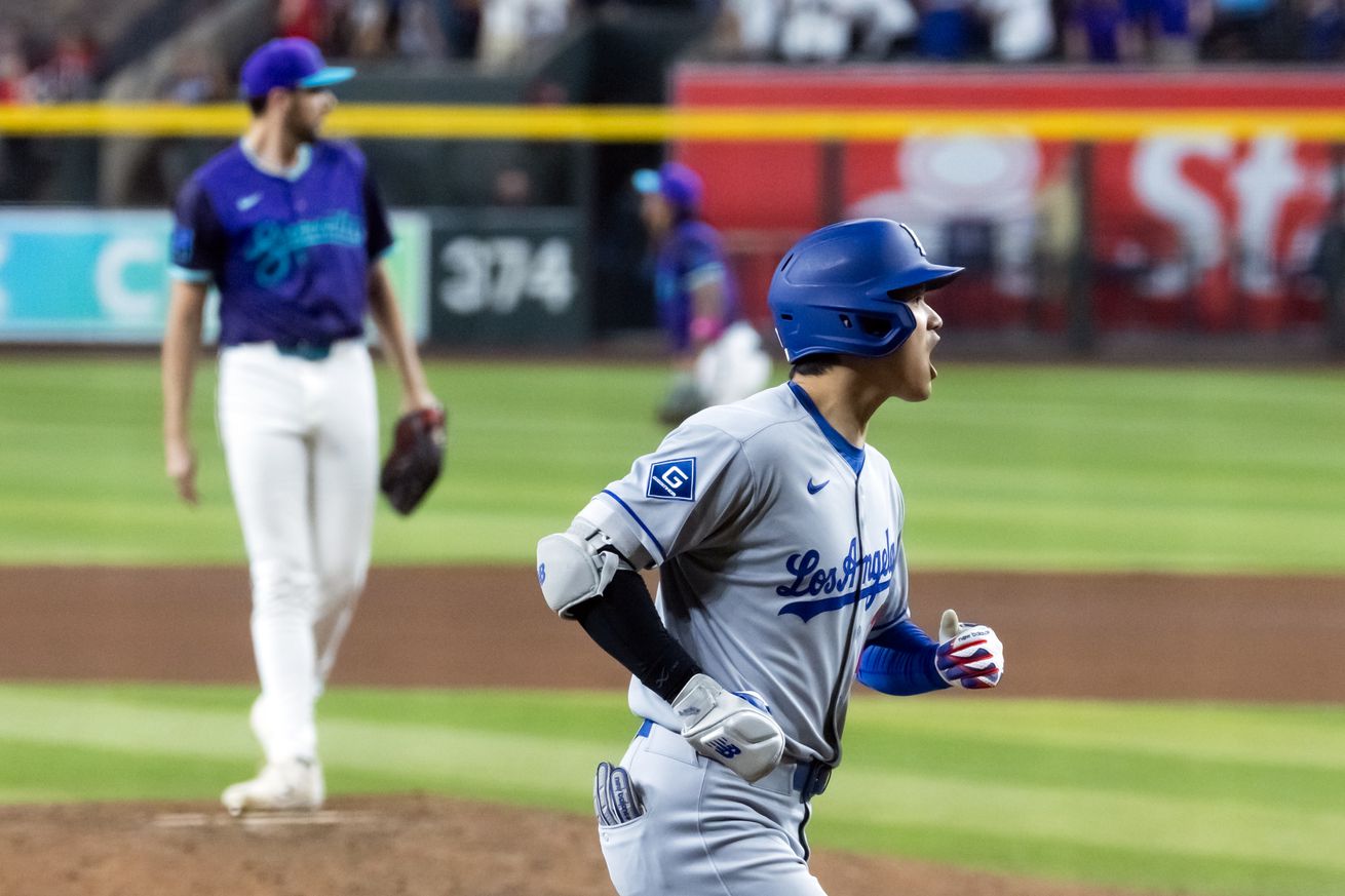 MLB: Los Angeles Dodgers at Arizona Diamondbacks