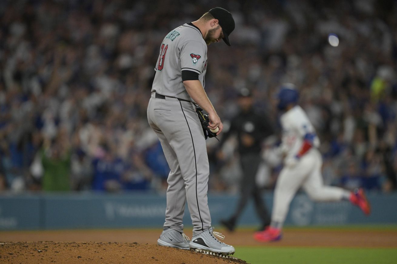 MLB: Arizona Diamondbacks at Los Angeles Dodgers