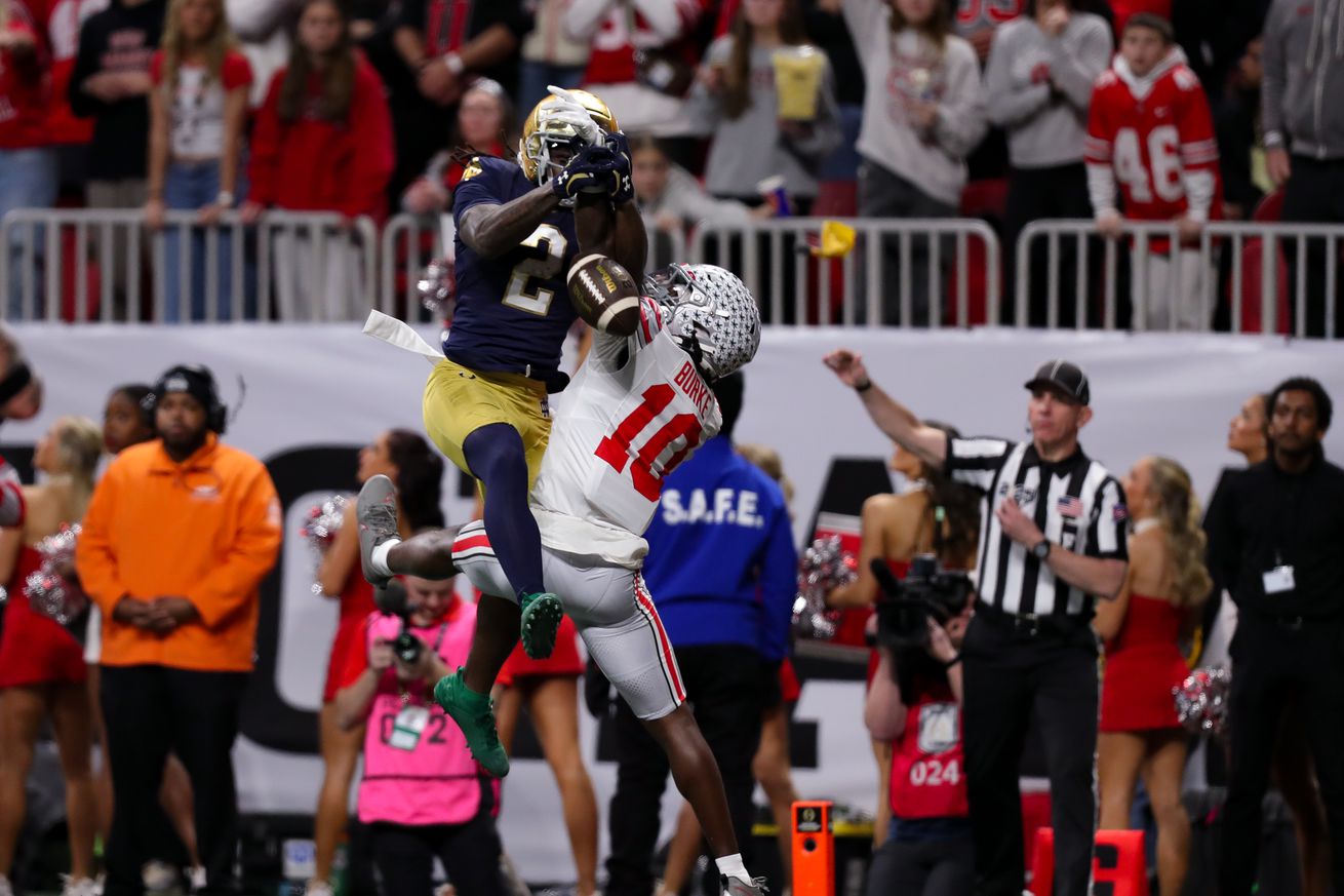 2025 CFP National Championship Presented by AT&T- Ohio State v Notre Dame