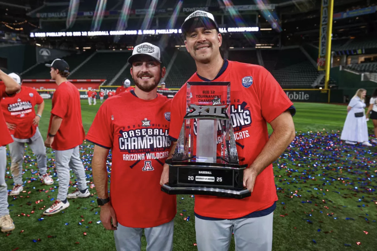 arizona-wildcats-baseball-kevin-vance-john-derouin-pitching-coach-san-diego-state-aztecs-head-coach