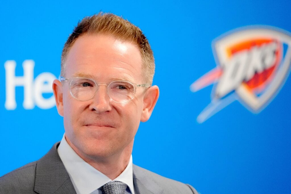 The Thunder are eyeing a draft-day trade.