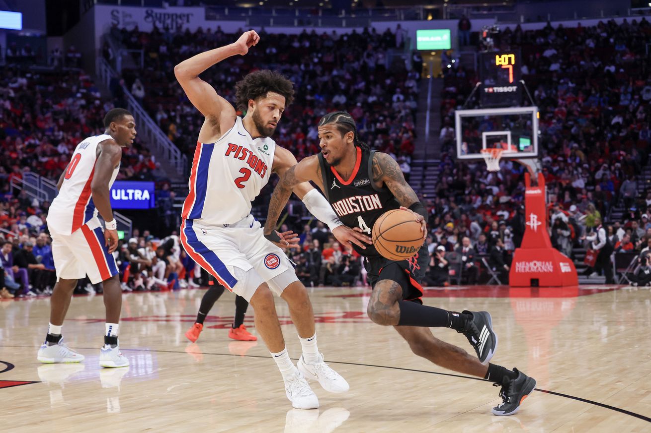 NBA: Detroit Pistons at Houston Rockets