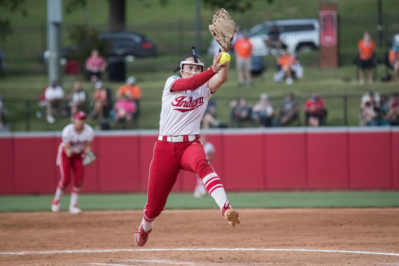 NCAA Softball: Fayetteville Regional-Oklahoma St at Indiana