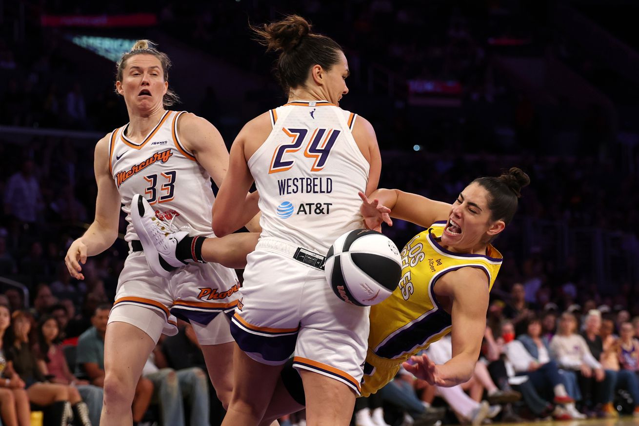 WNBA: Phoenix Mercury at Los Angeles Sparks