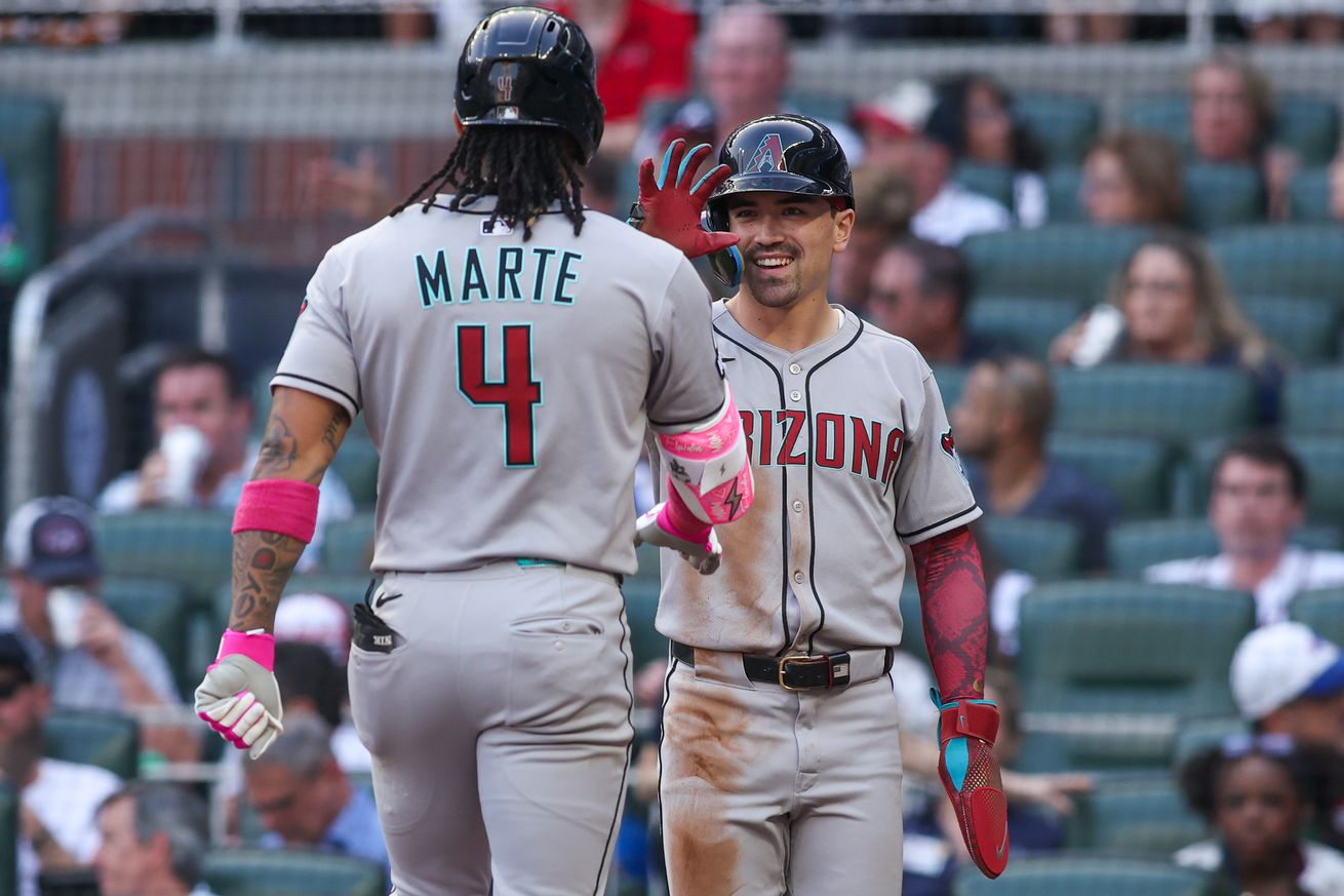 MLB: Arizona Diamondbacks at Atlanta Braves