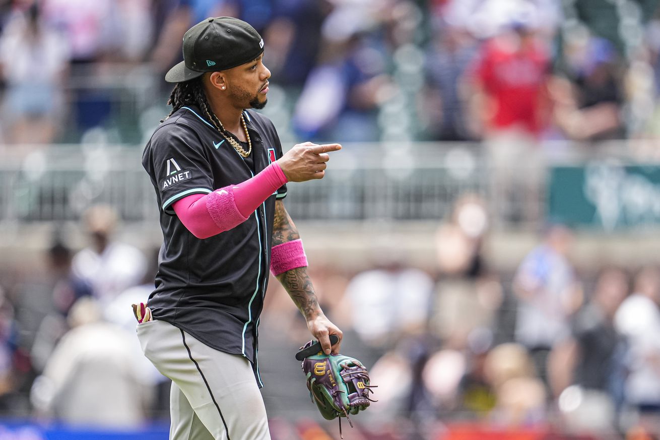 MLB: Arizona Diamondbacks at Atlanta Braves