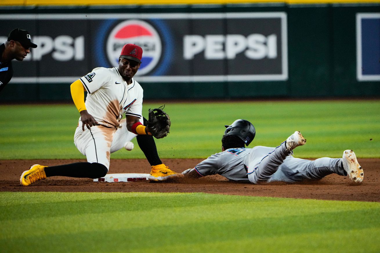 MLB: Miami Marlins at Arizona Diamondbacks