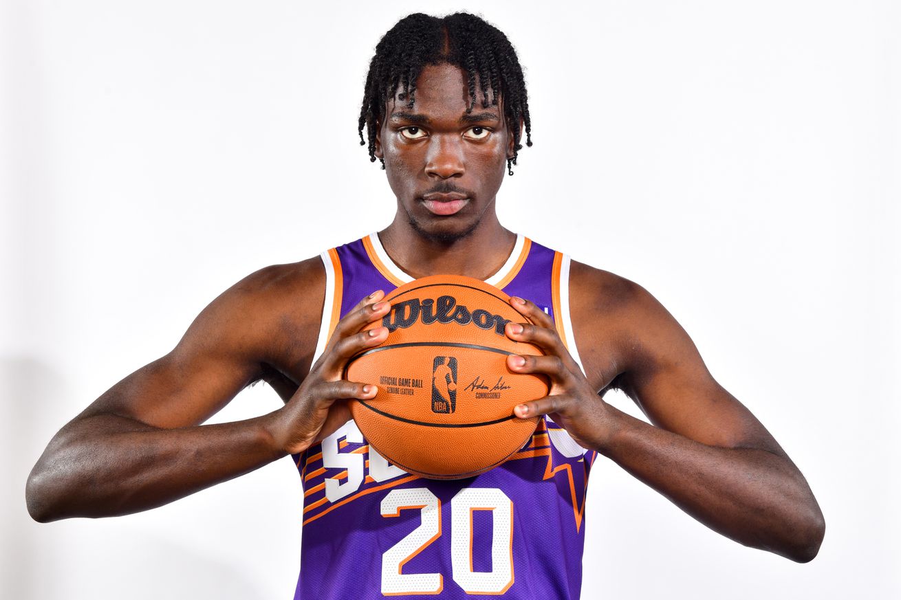 Phoenix Suns Introduce Khaman Maluach, Rasheer Fleming, and Koby Brea - Portraits