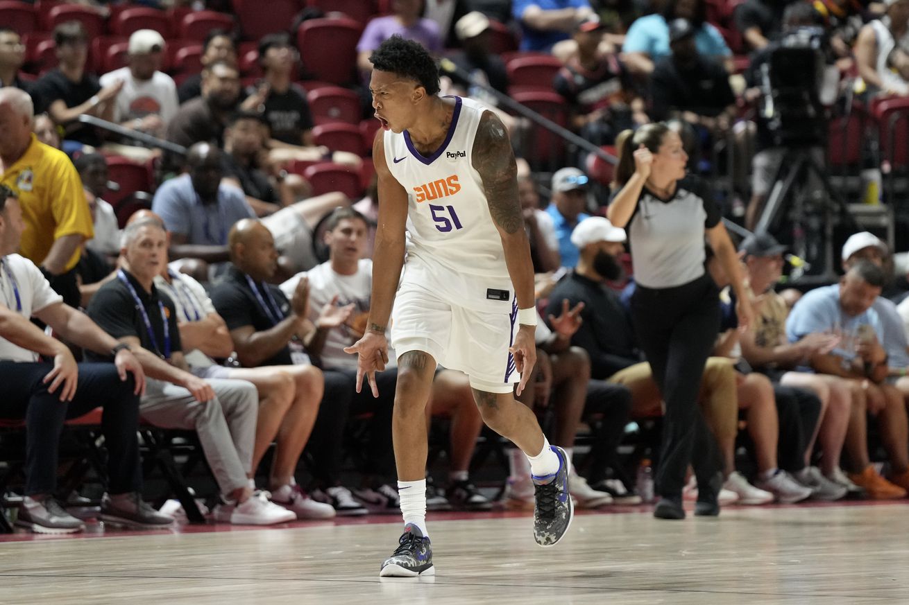 2025 NBA Summer League - Washington Wizards v Phoenix Suns