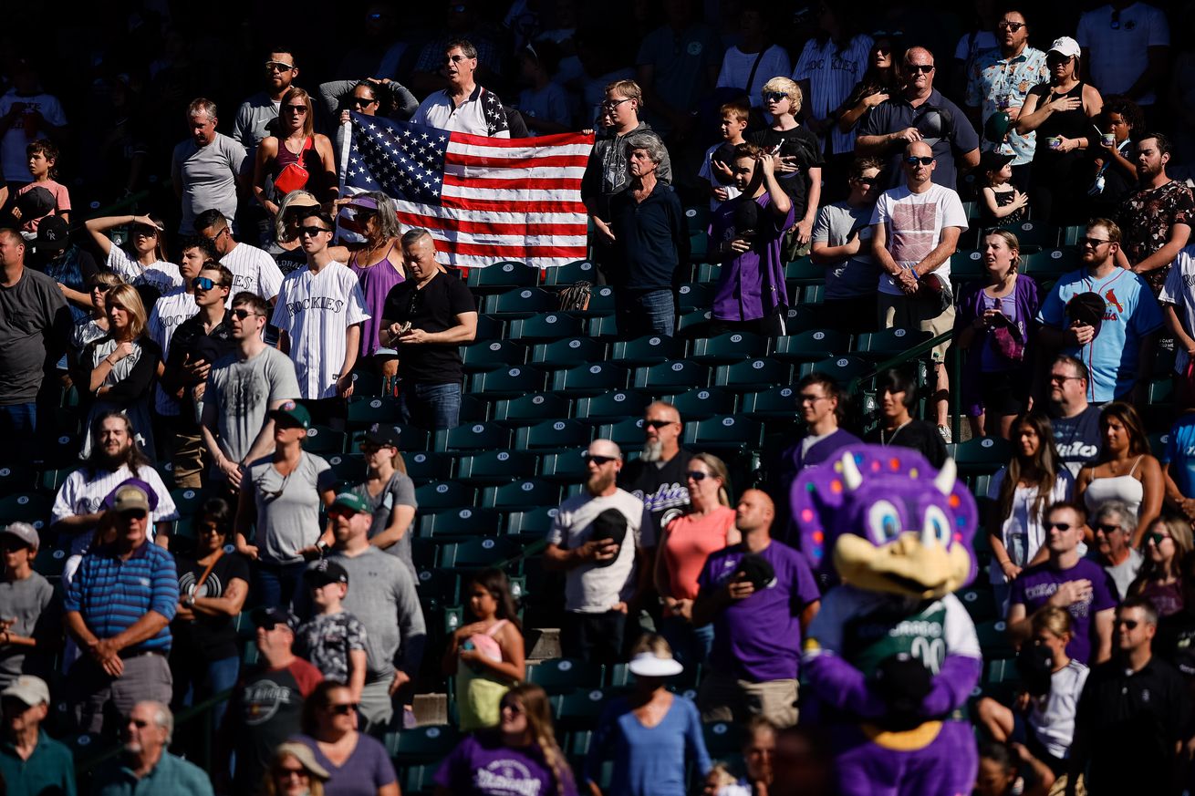 MLB: Arizona Diamondbacks at Colorado Rockies