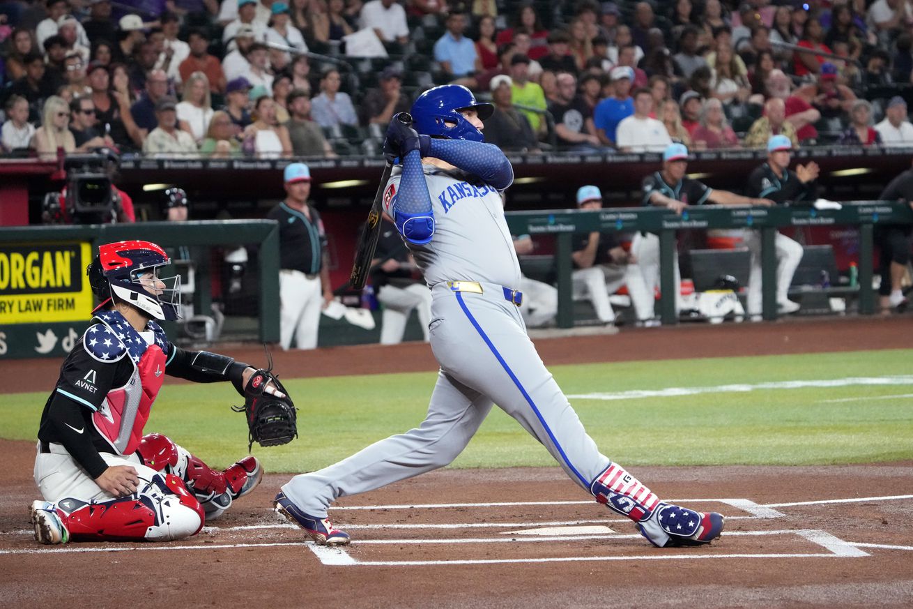 MLB: Kansas City Royals at Arizona Diamondbacks