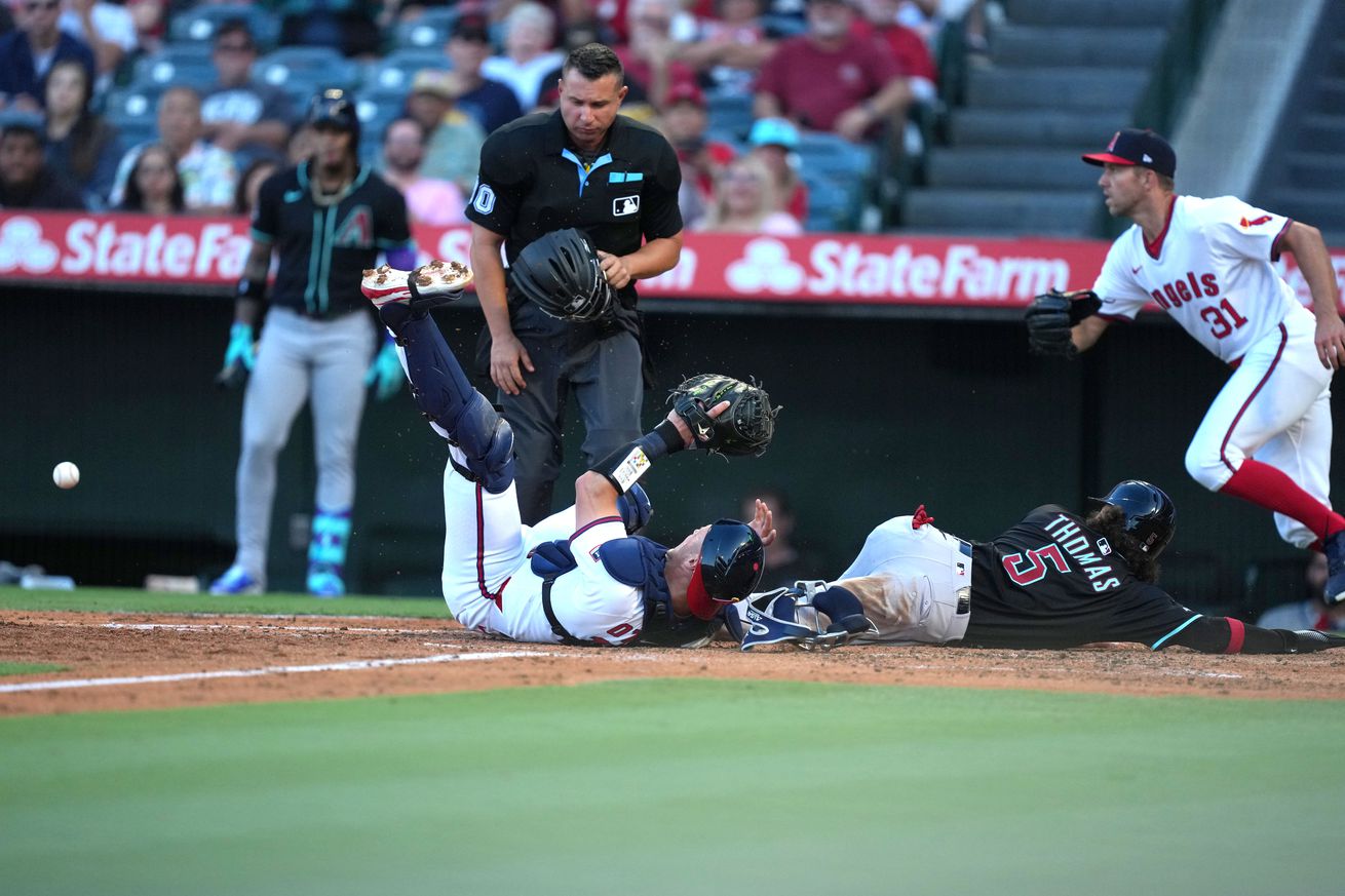 MLB: Arizona Diamondbacks at Los Angeles Angels