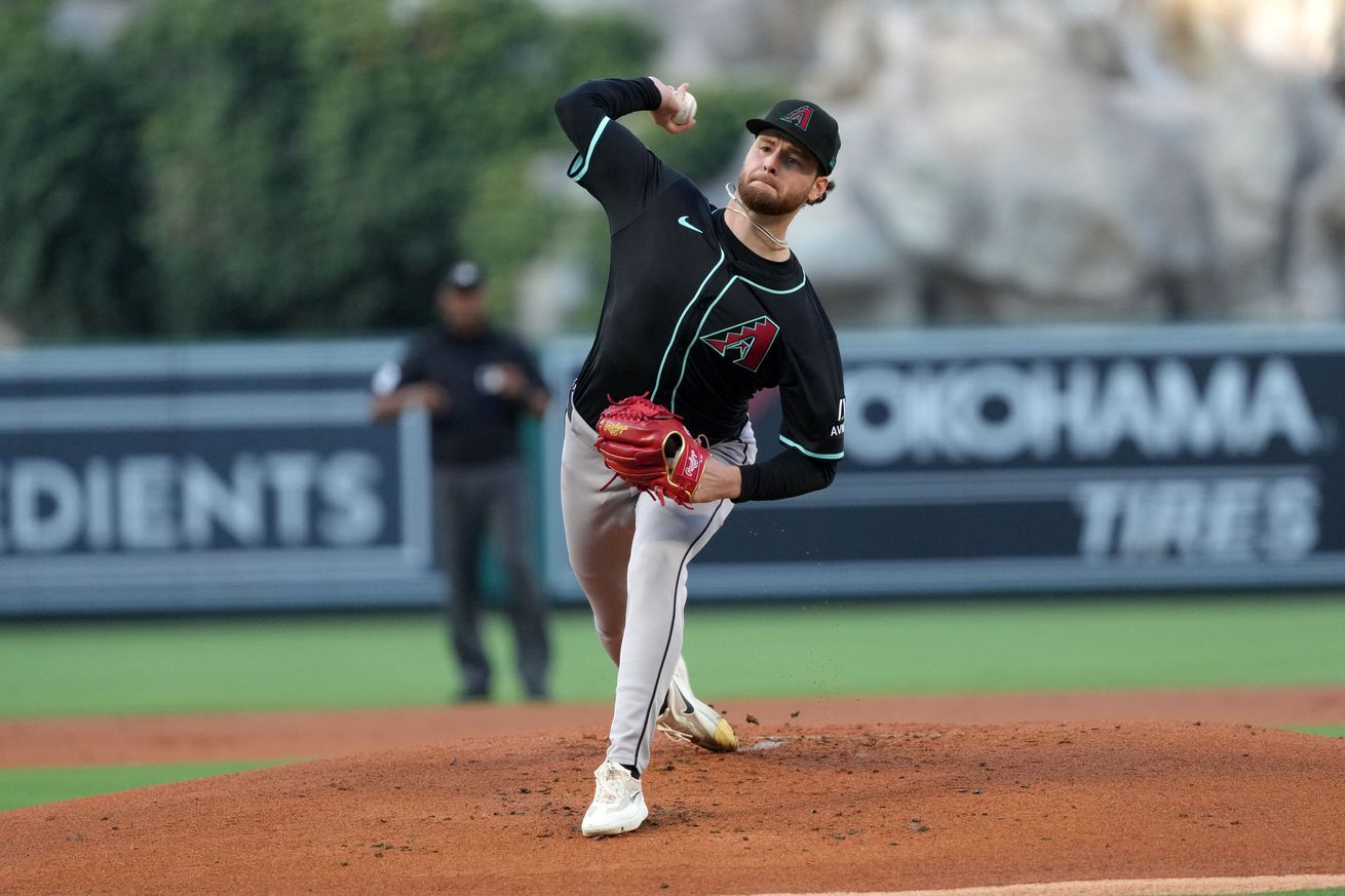 MLB: Arizona Diamondbacks at Los Angeles Angels