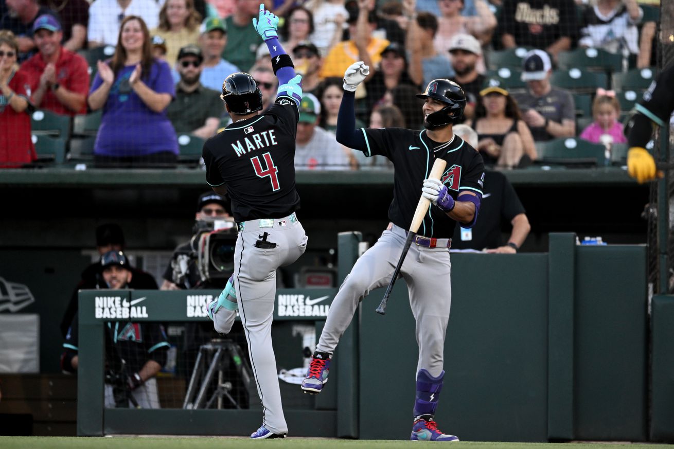 Arizona Diamondbacks v Athletics