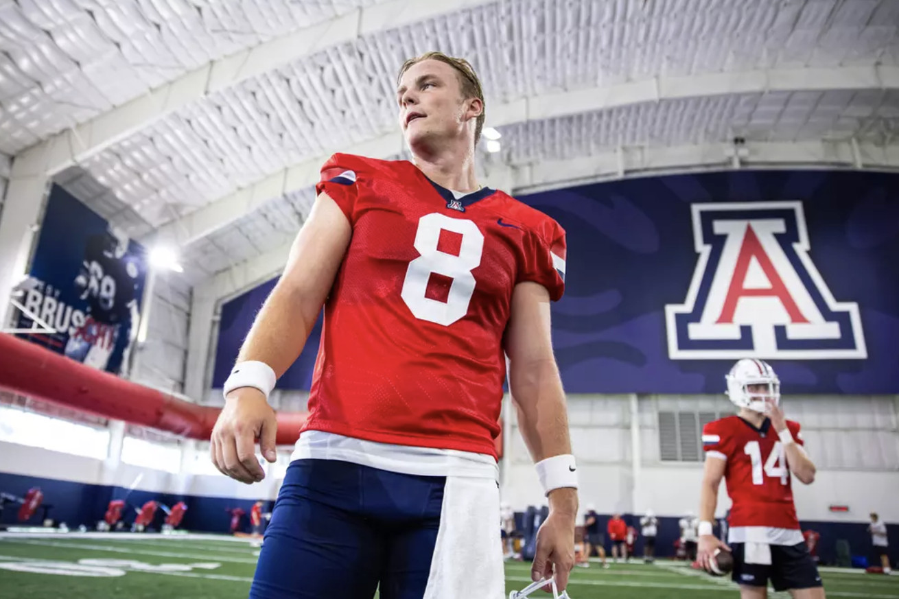 arizona-wildcats-football-preseason-training-camp-braedyn-locke-noah-fifita-quarterback-seth-doege